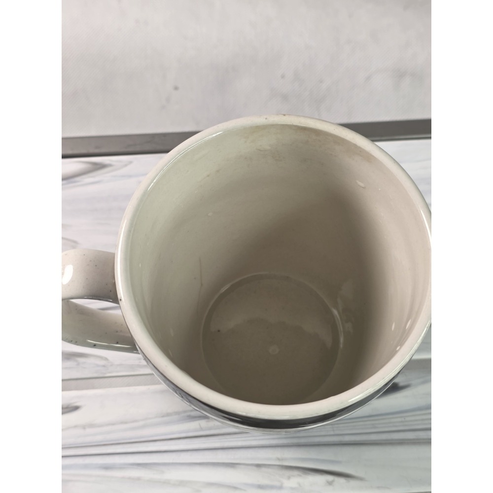 Vintage 'LOON LAKE' FOLKCRAFT STONEWARE Very Large 16 oz. Bird Mug/ Scotty Z - Picture 2 of 3